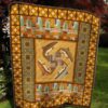 Brocade Fishing Quilt Blanket Ver 2  Quilt